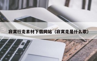 马鞍山寂寞行走素材下载网站（寂寞走是什么歌）